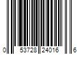 Barcode Image for UPC code 053728240166