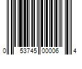 Barcode Image for UPC code 053745000064