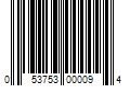 Barcode Image for UPC code 053753000094