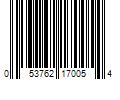 Barcode Image for UPC code 053762170054