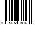 Barcode Image for UPC code 053762366167