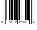 Barcode Image for UPC code 053762428926