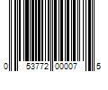 Barcode Image for UPC code 053772000075