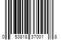 Barcode Image for UPC code 053818370018