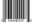 Barcode Image for UPC code 053840000075