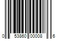 Barcode Image for UPC code 053860000086