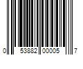 Barcode Image for UPC code 053882000057