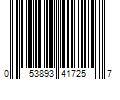 Barcode Image for UPC code 053893417257