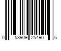 Barcode Image for UPC code 053909254906