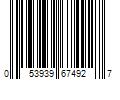 Barcode Image for UPC code 053939674927