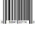 Barcode Image for UPC code 053941221140