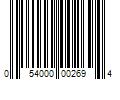 Barcode Image for UPC code 054000002694