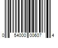 Barcode Image for UPC code 054000006074