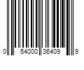 Barcode Image for UPC code 054000364099