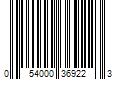 Barcode Image for UPC code 054000369223