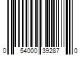 Barcode Image for UPC code 054000392870