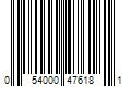 Barcode Image for UPC code 054000476181