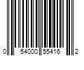 Barcode Image for UPC code 054000554162