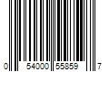 Barcode Image for UPC code 054000558597