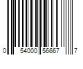 Barcode Image for UPC code 054000566677