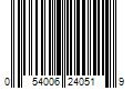 Barcode Image for UPC code 054006240519