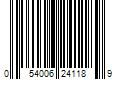 Barcode Image for UPC code 054006241189