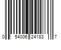 Barcode Image for UPC code 054006241837