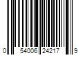 Barcode Image for UPC code 054006242179