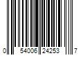 Barcode Image for UPC code 054006242537