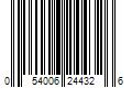 Barcode Image for UPC code 054006244326