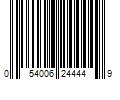 Barcode Image for UPC code 054006244449