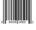 Barcode Image for UPC code 054006245002