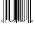 Barcode Image for UPC code 054006252956