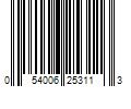 Barcode Image for UPC code 054006253113