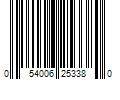 Barcode Image for UPC code 054006253380