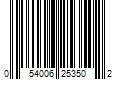 Barcode Image for UPC code 054006253502