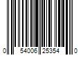 Barcode Image for UPC code 054006253540