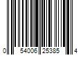 Barcode Image for UPC code 054006253854