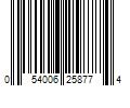 Barcode Image for UPC code 054006258774