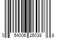 Barcode Image for UPC code 054006260388