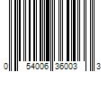 Barcode Image for UPC code 054006360033