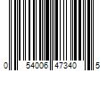 Barcode Image for UPC code 054006473405