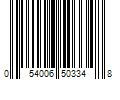 Barcode Image for UPC code 054006503348