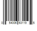 Barcode Image for UPC code 054006631195