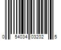 Barcode Image for UPC code 054034032025