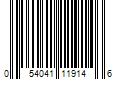 Barcode Image for UPC code 054041119146