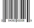 Barcode Image for UPC code 054050630069