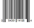 Barcode Image for UPC code 054051141854