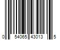 Barcode Image for UPC code 054065430135