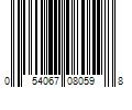 Barcode Image for UPC code 054067080598